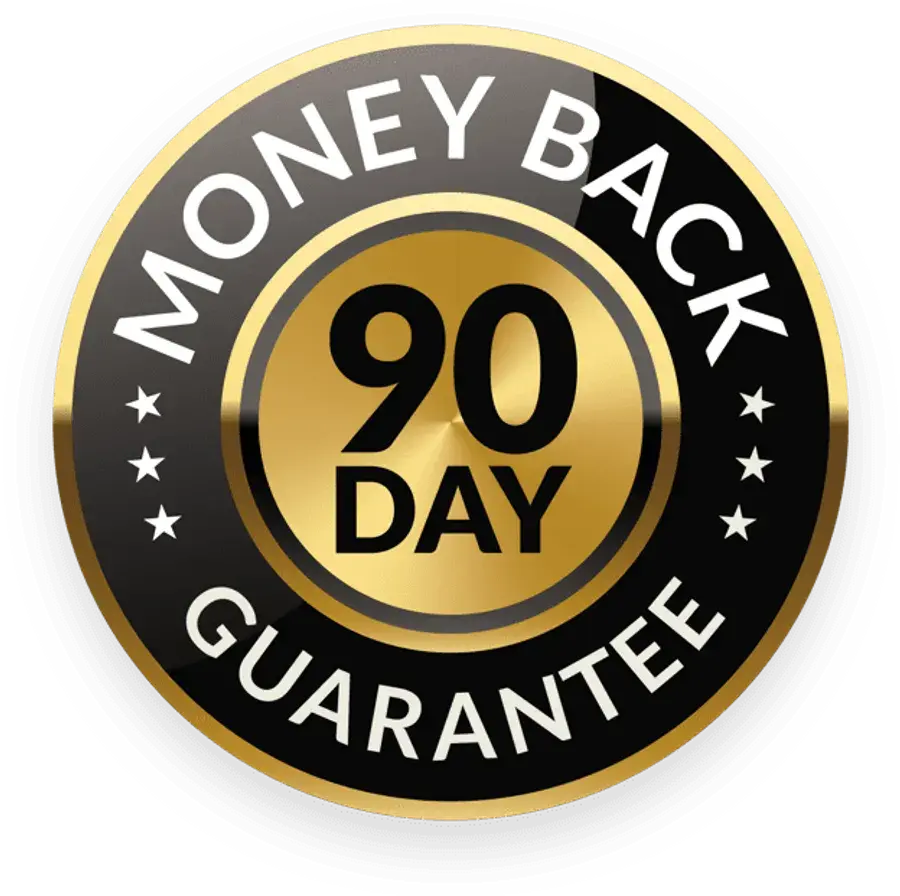 90 day money back guarantee